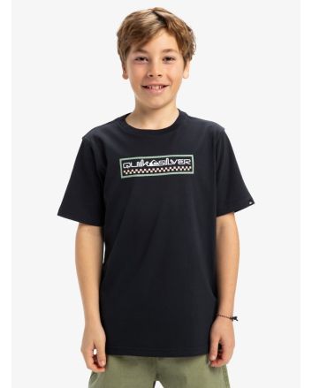 Niño con Camiseta de manga corta Quiksilver Ev Sun Dagger azul marino oscuro