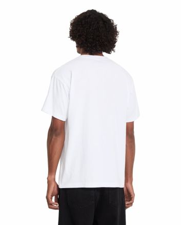 Hombre con camiseta de manga corta Volcom Gony Zubizarreta Blanca