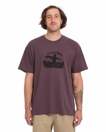 Hombre con Camiseta Volcom Gony Zubizarreta Pistol Punch