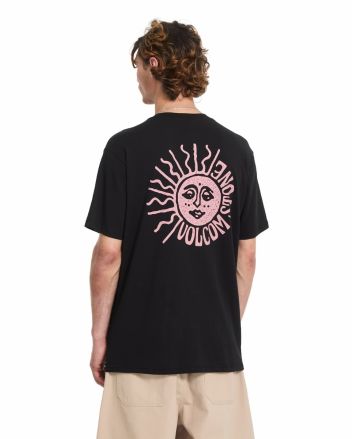 Hombre con camiseta Volcom Mazatlan Negra