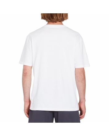 Hombre con Camiseta de manga corta Volcom Stone Blanks blanca