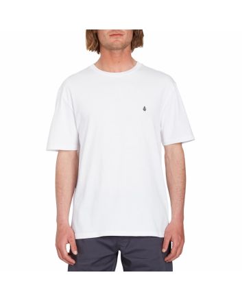 Hombre con Camiseta de manga corta Volcom Stone Blanks blanca