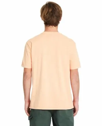 Hombre con Camiseta de manga corta Volcom Worldly Pale Peach 