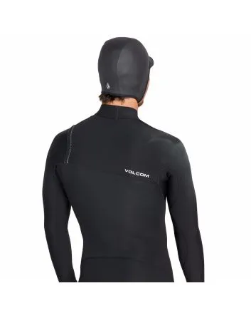 Hombre con capucha de neopreno para surf Volcom 2/5mm Negra