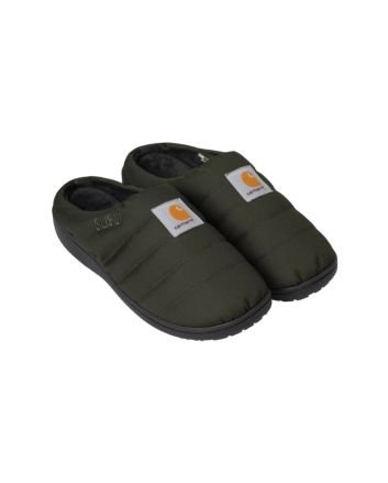 Zapatillas Carhartt WIP Subu Cordura Slippers verde oliva 