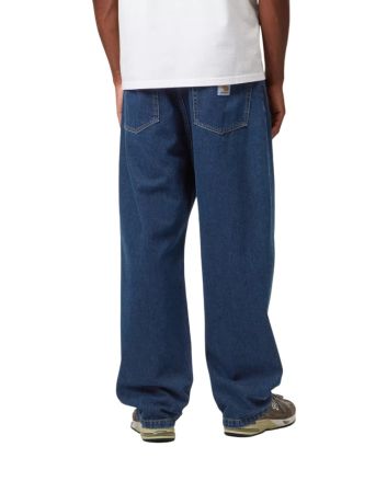 Hombre con Pantalón vaquero Carhartt WIP Landon azul lavado a la piedra 