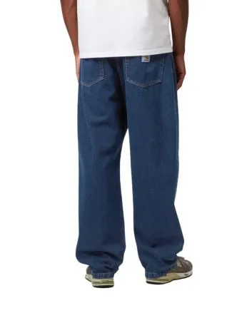 Hombre con Pantalón vaquero Carhartt WIP Landon azul lavado a la piedra 