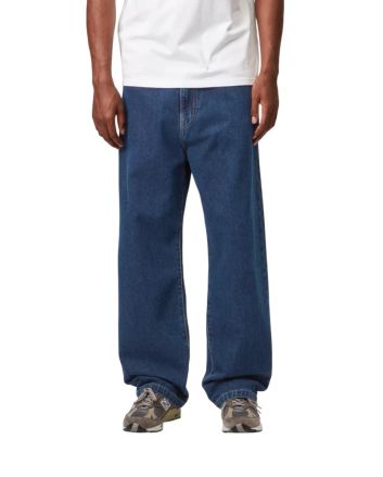 Hombre con Pantalón vaquero Carhartt WIP Landon azul lavado a la piedra 