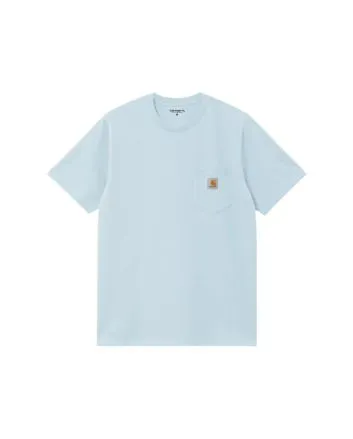 Camiseta Carhartt WIP Pocket azul celeste para hombre