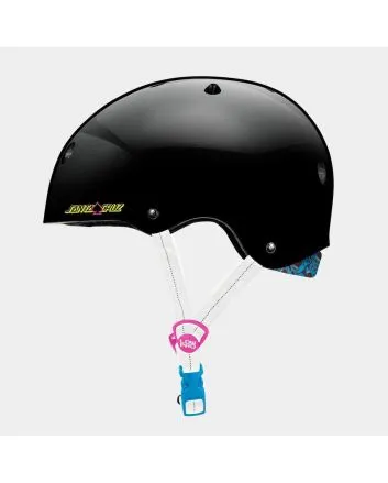 Casco Skate/BMX Pro-Tec Low Pro Santa Cruz Black Gloss para adulto