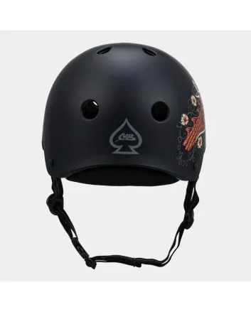 Casco Skate o BMX Pro-Tec Low Pro Steve Caballero Negro Mate para adulto