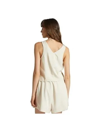 Mujer con chaleco Brixton Polanco Tank Blanco
