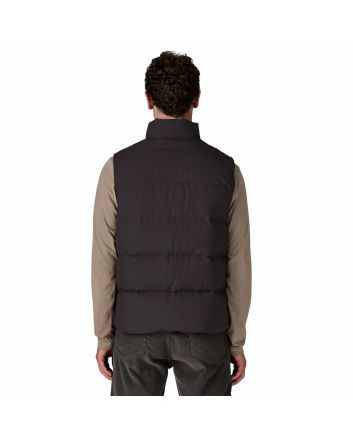 Hombre con chaleco acolchado Patagonia Downdrift Vest Negro Tinta