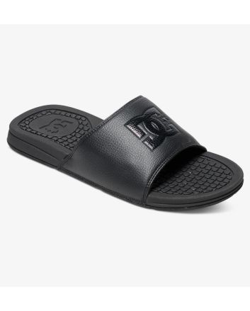 Chanclas DC Shoes Bolsa Slider negras para hombre