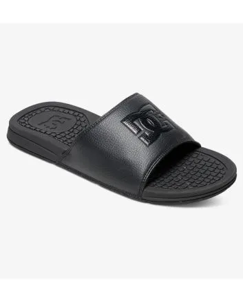 Chanclas DC Shoes Bolsa Slider negras para hombre