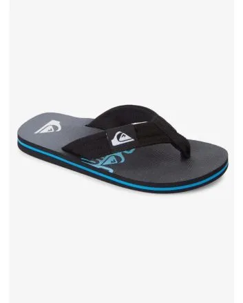 Chanclas Quiksilver Molokai Layback Youth negras para niño 