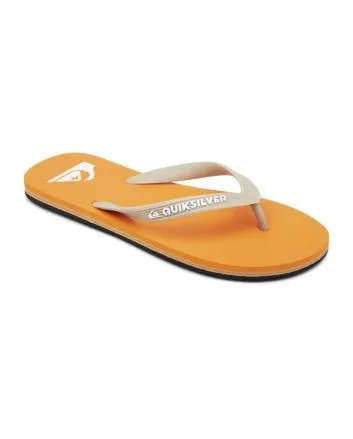 Sandalias Quiksilver Molokai naranjas para hombre