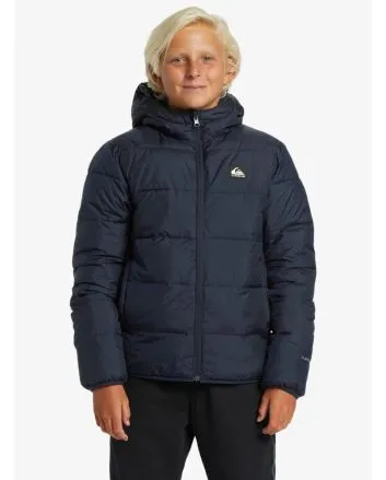 Niño con cazadora reversible con capucha Quiksilver Youth Scaly Azul Marino 