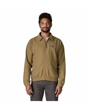 Hombre con Chaqueta ligera Patagonia Isthmus Unlined Jacket caqui