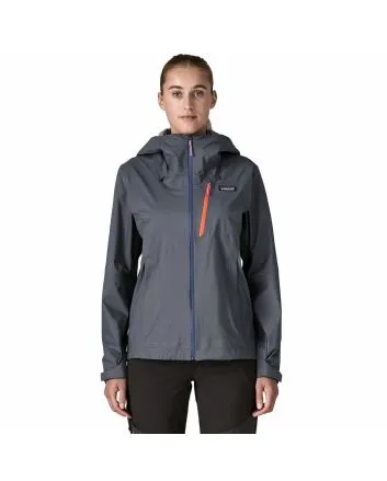 Mujer con Chubasquero plegable Patagonia Granite Crest Rain Jacket Azul Smolder Blue