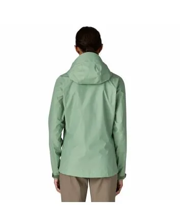 Mujer con chaqueta impermeable plegable Patagonia Torrentshell 3L Verde Ellwoood Green