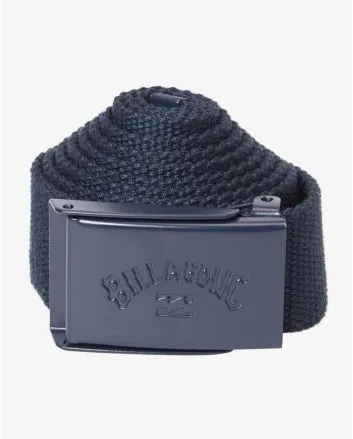 Cinturón de cincha Billabong Cog Belt Azul Marino para hombre