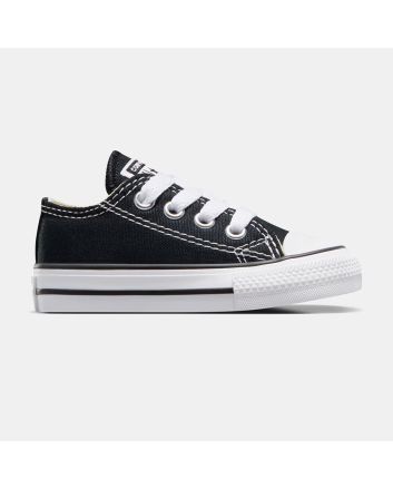 Zapatillas bajas Converse Chuck Taylor All Star Classic Low Top negras para niños de 1 a 4  años