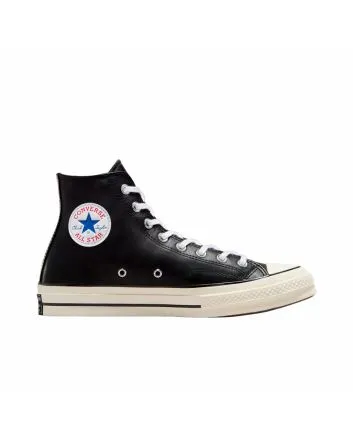 Zapatillas Converse Chuck 70 Leather High Top Negras y Blancas para hombre