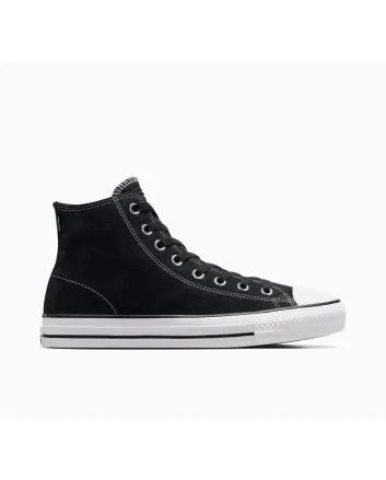Zapatillas para Skate de ante Converse CONS Chuck Taylor All Star Pro negras y blancas