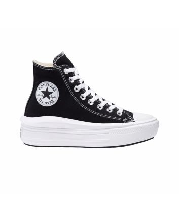 Zapatillas con plataforma Converse Chuck Taylor All Star Move Hi Negras y Blancas