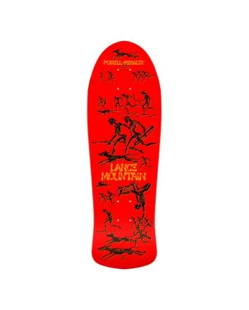 Tabla de Skate Powell Peralta Bones Brigade Series 15 Lance Mountain 9.90'' x 30.67'' Roja Edición Limitada