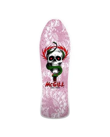 Tabla de Skate Powell Peralta Bones Brigade Series 15 Mike McGill 10" x 30.58" Blanca - Edición Limitada 