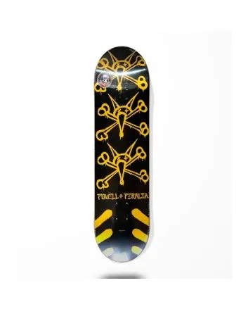 Tabla de Skate Powell Peralta Vato Rats 8'' x 31.45'' Negra y Amarilla