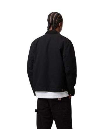 Hombre con cazadora ligera Carhartt WIP Detroit Jacket Summer Negra