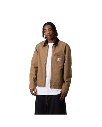 Hombre con Cazadora ligera Carhartt WIP Detroit Jacket Summer Marrón 