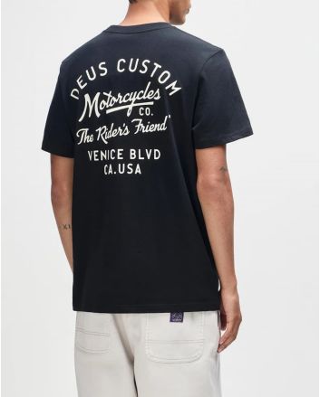 Camiseta Deus Ex Machina Camber Negra