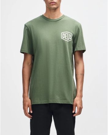 Camiseta Deus Ex Machina Venice Address Pine Green