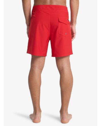 Hombre con Bañador Quiksilver Surfsilk Kaimana 16 Salsa rojo 