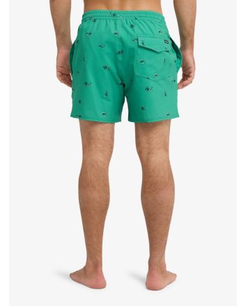 Hombre con Bañador Quiksilver Stretch Printed Volley 16 Leprechaun Spaced Out