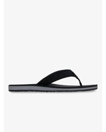 Sandalias Quiksilver Carver Suede negras para hombre