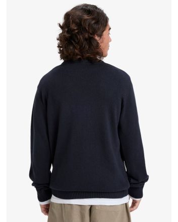 Hombre con Jersey cerrado Quiksilver Salt water Azul Marino Oscuro