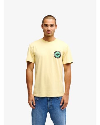 Hombre con Camiseta de manga corta Quiksilver EV Duality amarillo Straw