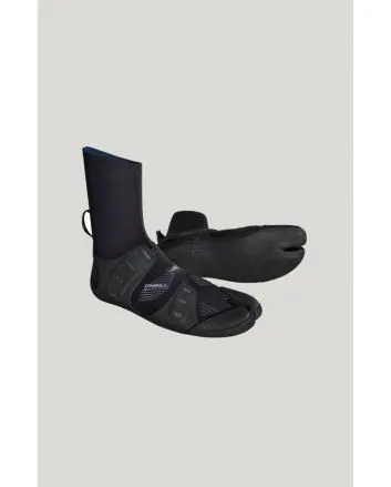 Botas de surf interior de punta dividida O'Neill 6/5/4 negras Unisex