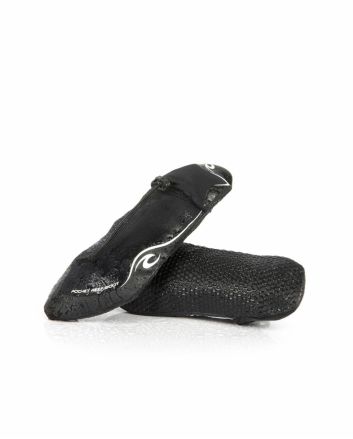 Escarpines plegables Rip Curl Pocket Reef 1mm negros Unisex