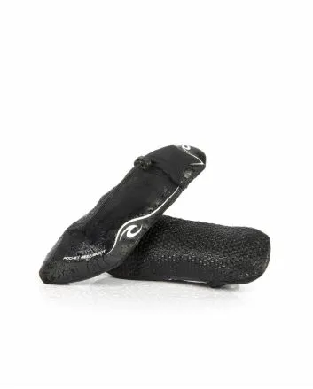 Escarpines plegables Rip Curl Pocket Reef 1mm negros Unisex