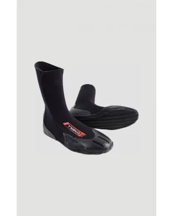 Botas de surf de punta redonda O'Neill Epic 3mm negras