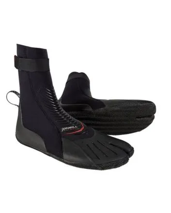Botas de surf con dedos separados O'Neill Heat 3mm negras