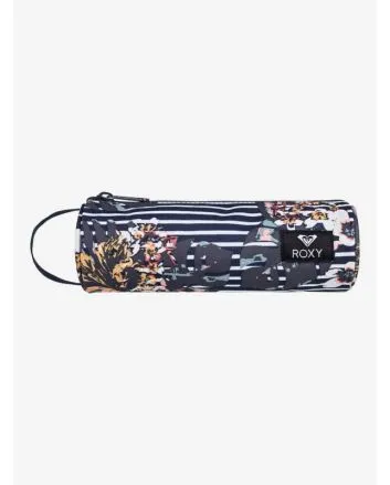 Estuche escolar Roxy Off The Wall azul marino floral 