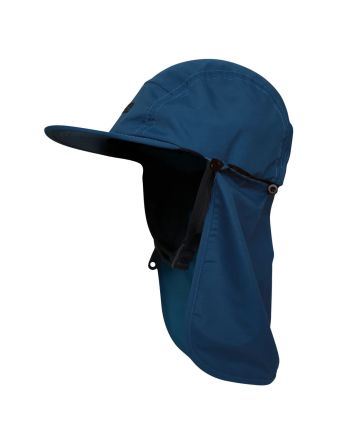 Gorra de surf FCS Essential Legionnaire Cap color Tidal Teal Talla L Unisex