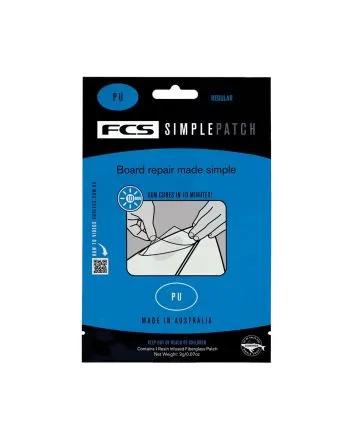 Parche reparador para tablas de surf FCS Simple Patch Repair PU Tamaño Regular